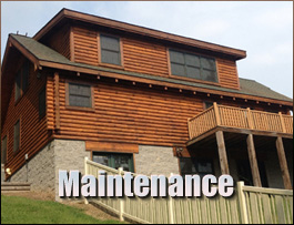  New Bern, North Carolina Log Home Maintenance